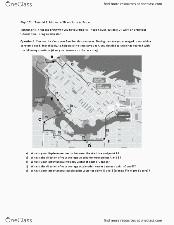 PHYS 101 Lecture Notes - Lecture 2: The Vancouver Sun thumbnail