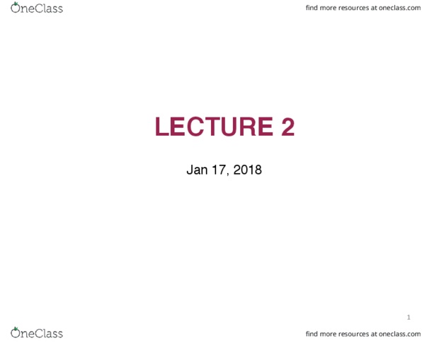 IMM250H1 Lecture Notes - Lecture 2: Nature Immunology, Cellbound, Antigen thumbnail