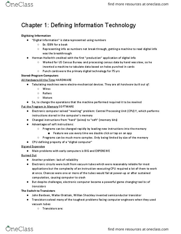 01:198:170 Chapter Notes - Chapter 1: United States Census Bureau, Walter Houser Brattain, Herman Hollerith thumbnail