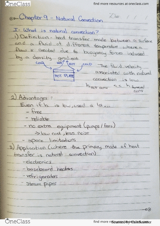 MCG 3110 Lecture 17: Chapter 9- Natural Convection thumbnail