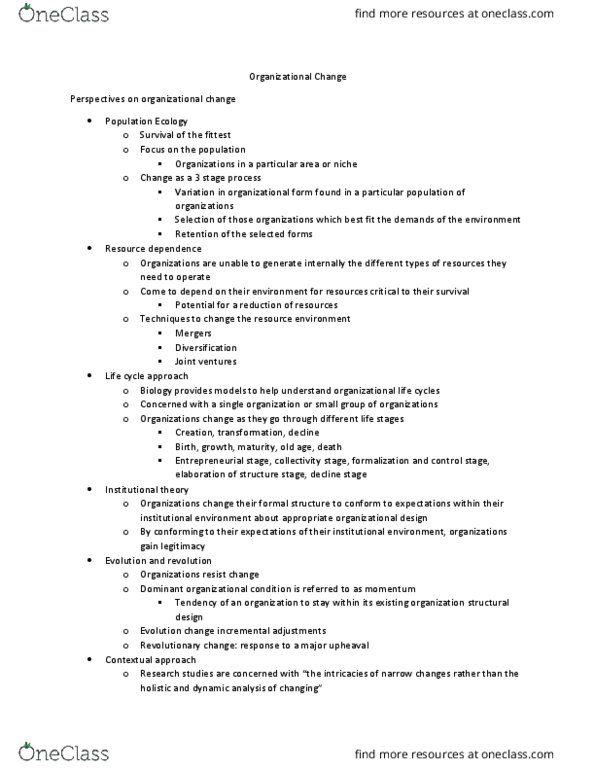 SPH-T 333 Lecture Notes - Lecture 12: Institutional Theory thumbnail