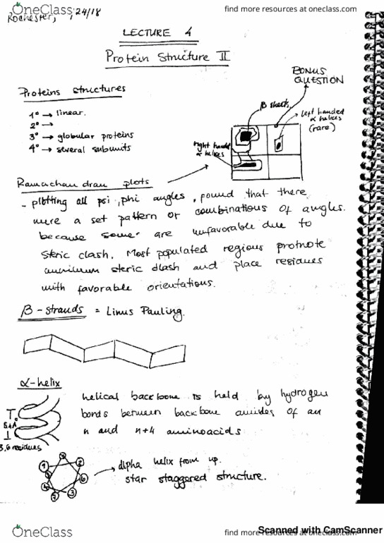 BIO 250 Lecture 4: Principles of Biochemistry thumbnail