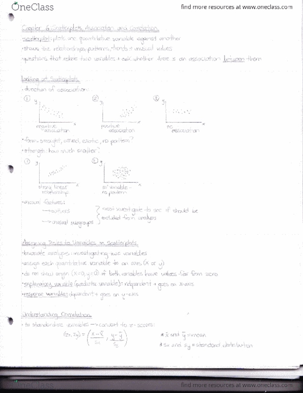 COMMERCE 2QA3 Chapter 6: Statistics - Chapter 6 Notes.pdf thumbnail