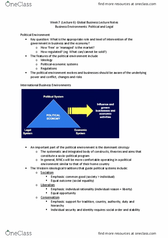 BSB119 Lecture Notes - Lecture 6: Vehicle Frame, Equal Opportunity, Operational Risk thumbnail