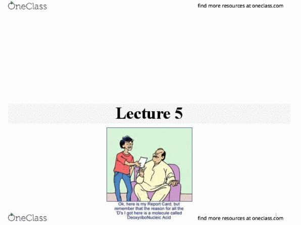 BIOC14H3 Lecture Notes - Lecture 5: Stem Cell, Thymidine, P1 Phage thumbnail