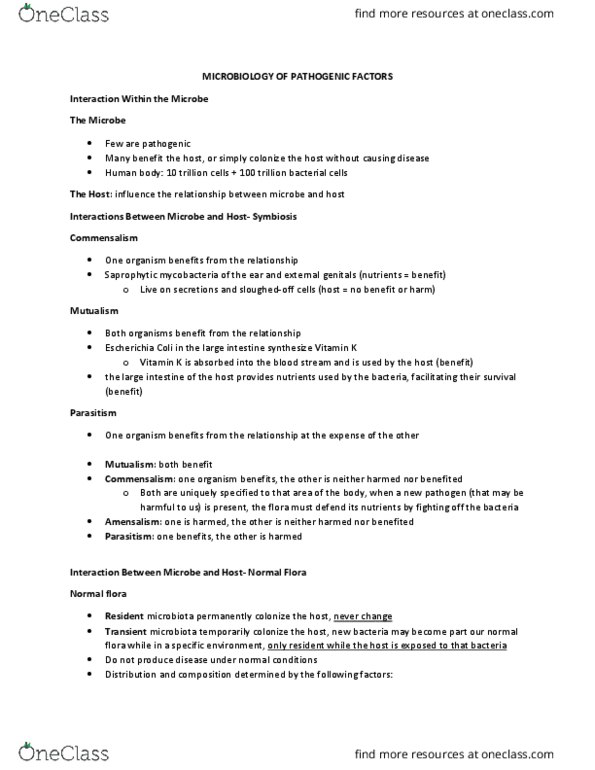 HTHSCI 2HH3 Lecture Notes - Lecture 2: Peristalsis, Botulism, Antigen thumbnail