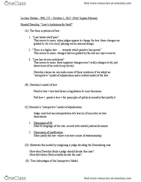 PHL271H1 Lecture 2: Lecture Outline 2 thumbnail