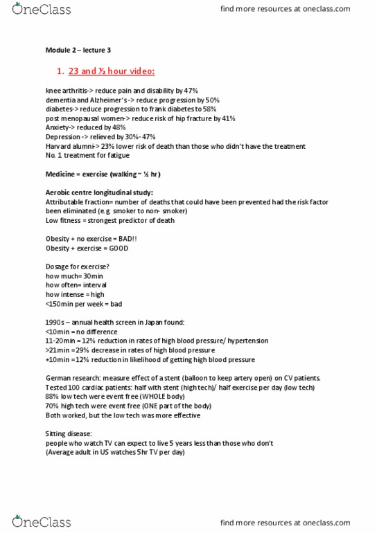 NUTR1023 Lecture Notes - Lecture 3: Drop C Tuning, Mental Chronometry, Coronary Artery Disease thumbnail