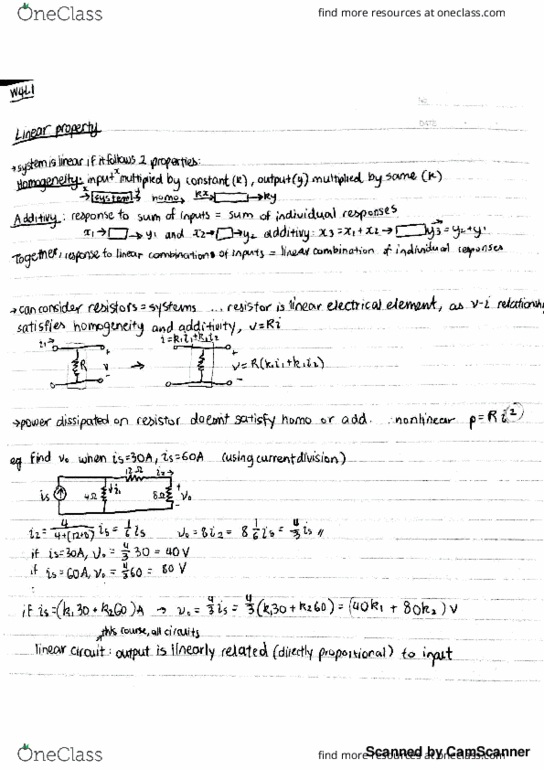 ELEC1111 Lecture 8: Week 4 Lecture 1 Summary - Superposition & Source Trans. thumbnail