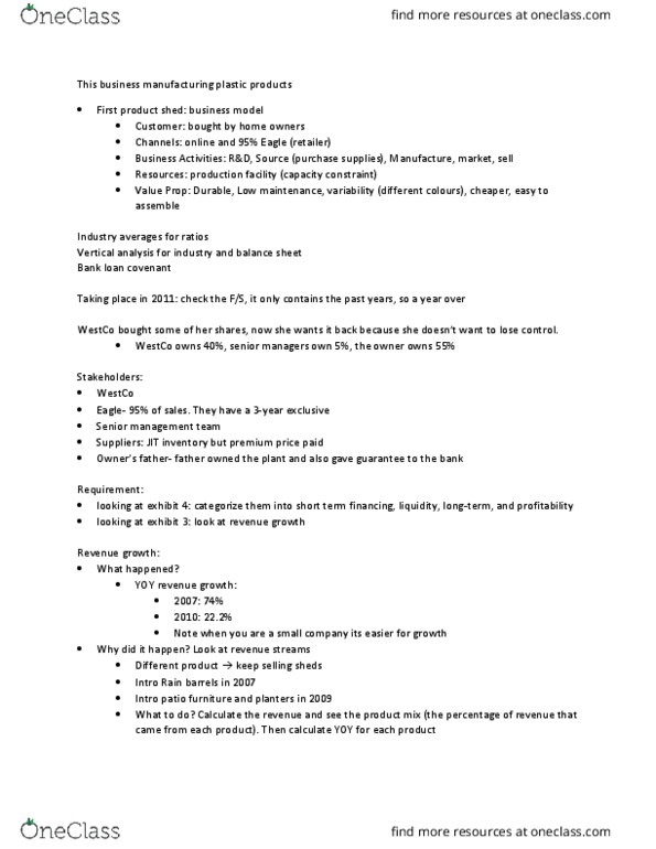 AFM211 Lecture Notes - Lecture 7: Gross Margin, Rainwater Tank, Loan Covenant thumbnail