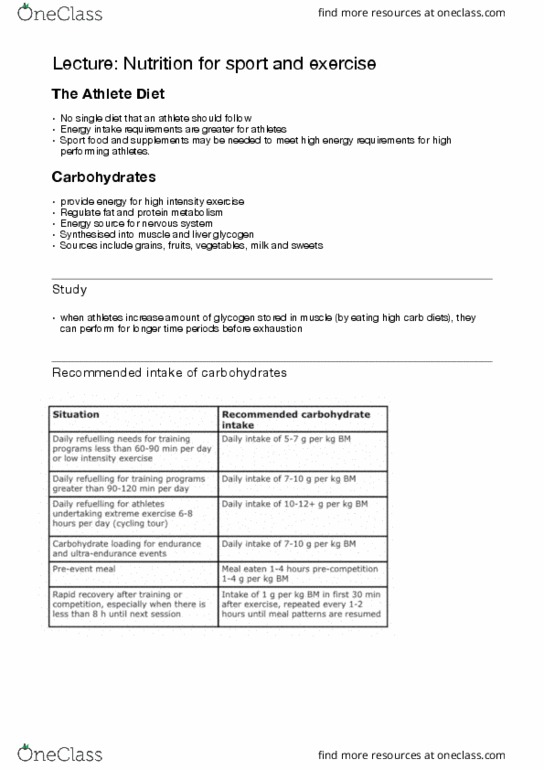 NUTR1023 Lecture Notes - Lecture 8: Caffeine, Statistical Hypothesis Testing, Beetroot thumbnail