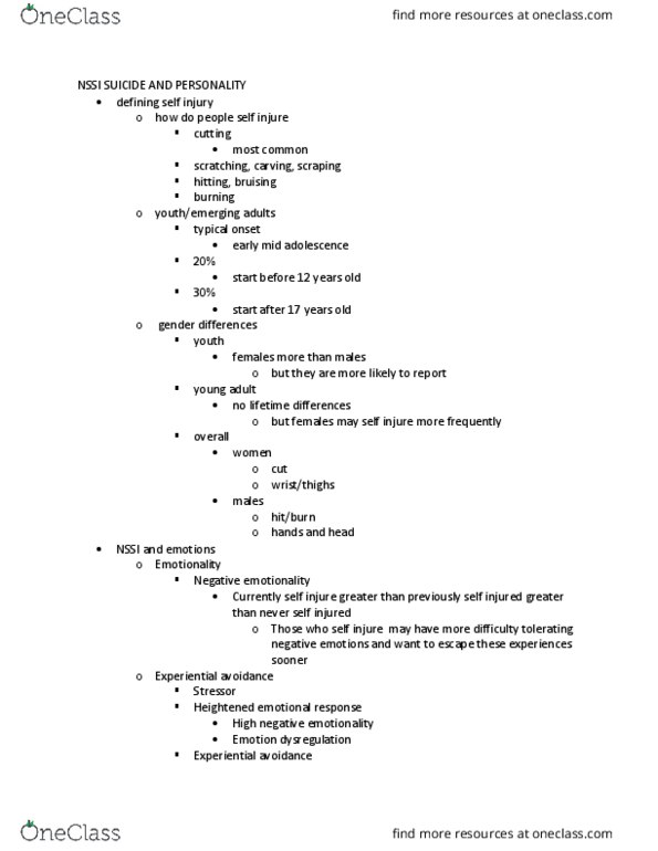 PSYC 2740 Lecture Notes - Lecture 20: Sensation Seeking, Interpersonal Communication, Motivational Interviewing thumbnail