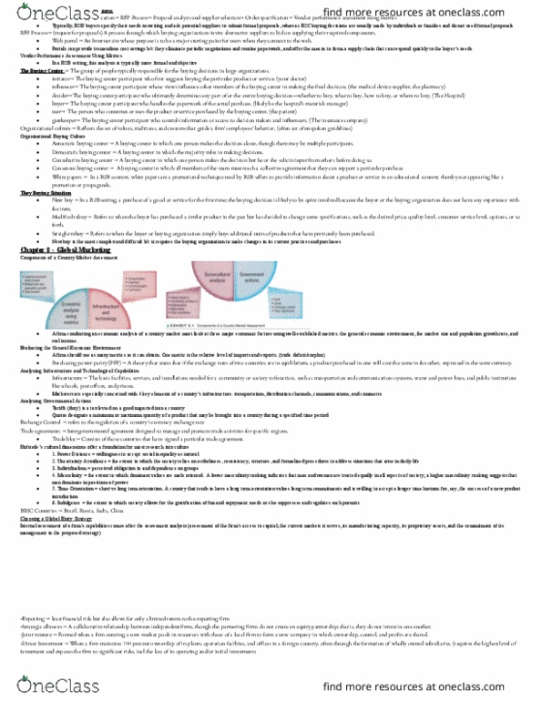 BUS 360 Lecture Notes - Lecture 9: Micromarketing, Value Proposition, Market Segmentation thumbnail