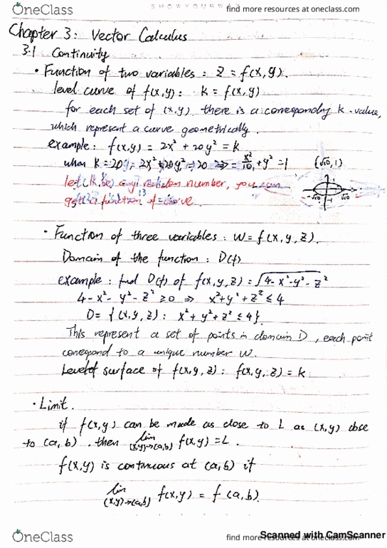 MATH 2004 Lecture 6: MATH2004 chap3.1-3.3 Partial Derivative thumbnail