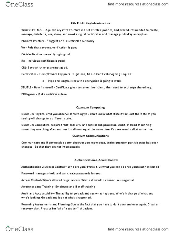 I INF 453 Lecture Notes - Lecture 10: Configuration Management, Heat Detector, Server Room thumbnail