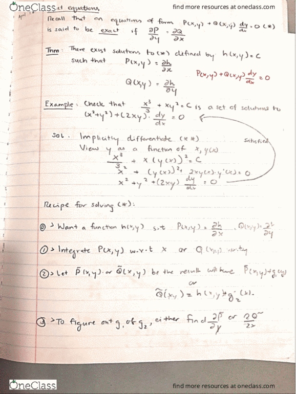 Math 046 Lecture Notes Summer 18 Lecture 8 Xcas