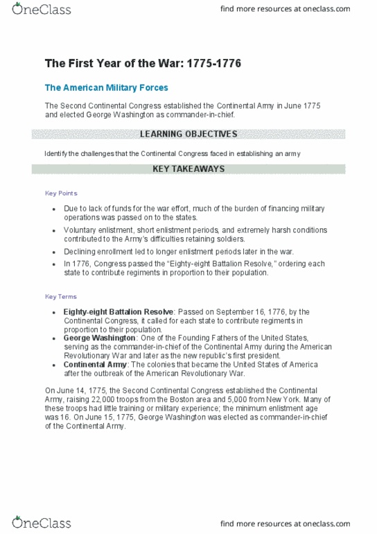 HIST 386 Chapter Notes - Chapter 4: Extreme Measures, William Ranney, Rembrandt Peale thumbnail