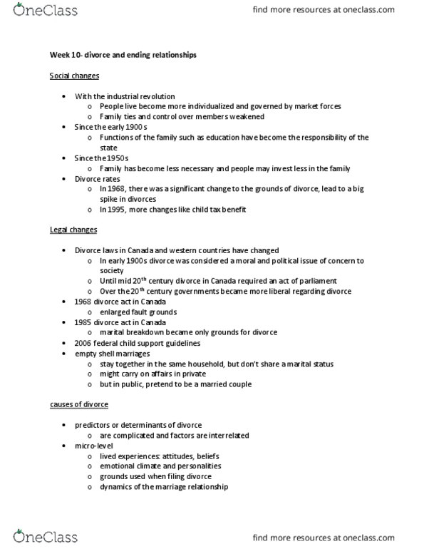 SOCI 200 Lecture Notes - Lecture 21: Takers, Industrial Revolution thumbnail