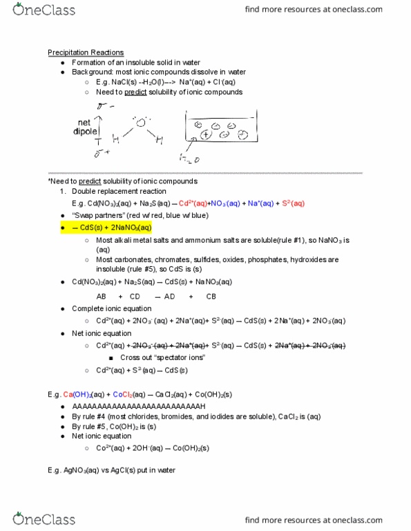 CHEM 6A Lecture Notes - Lecture 27: Redox, Chemical Equation, Alkali Metal thumbnail