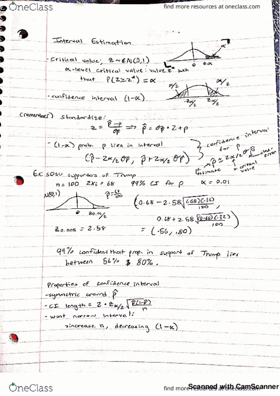 STAT 250 Lecture 7: Ch 9 Interval Estimation thumbnail
