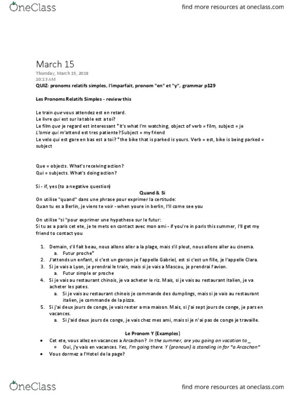 FRE 201 Lecture Notes - Lecture 20: Couscous, Voseo, Vehicle Identification Number thumbnail