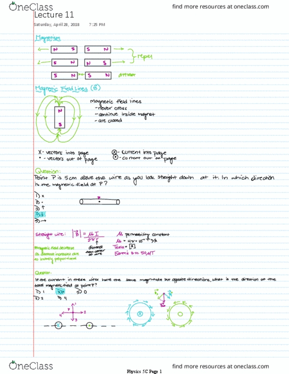 PHYSICS 5C Lecture 11: LECTURE 11 thumbnail