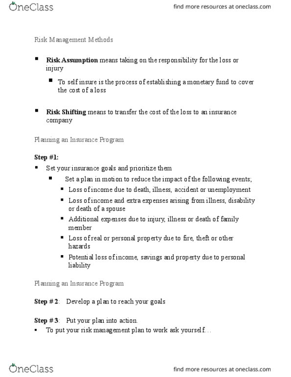 Financial Services _Ã‡Ã´ Client Services RFC121 Chapter Notes - Chapter 8: Vicarious Liability, Liability Insurance thumbnail