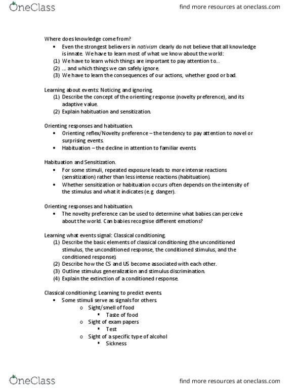 PSY 102 Lecture Notes - Lecture 7: Slot Machine, Behaviorism, Radical Behaviorism thumbnail