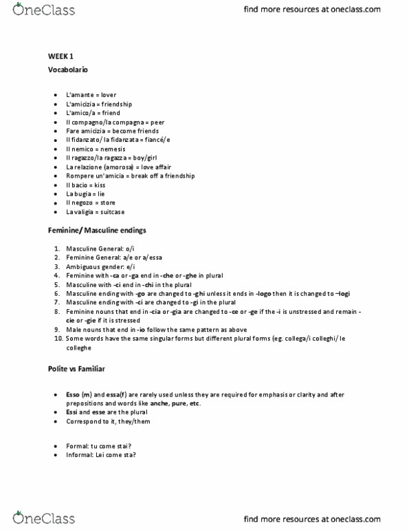 ITA200Y5 Lecture Notes - Lecture 1: Mica, Candle, Gie thumbnail