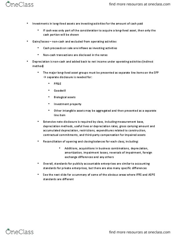 AFA 717 Lecture Notes - Lecture 9: Impaired Asset, Book Value thumbnail