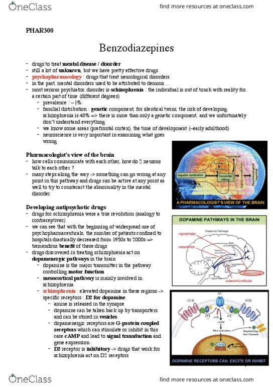 PHAR 300 Lecture Notes - Lecture 1: Beta Blocker, Histamine Receptor, Insomnia thumbnail
