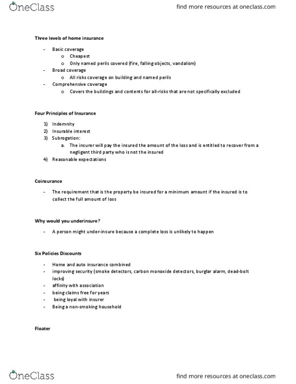 FIN 512 Lecture Notes - Lecture 4: Redlining, Security Alarm, Vehicle Insurance thumbnail