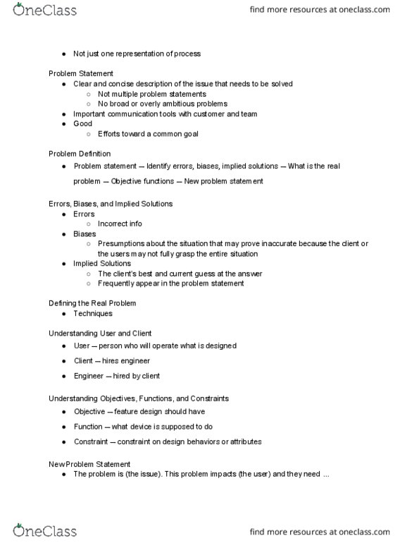 GE 1110 Lecture Notes - Lecture 2: Information Overload, Stereotype thumbnail