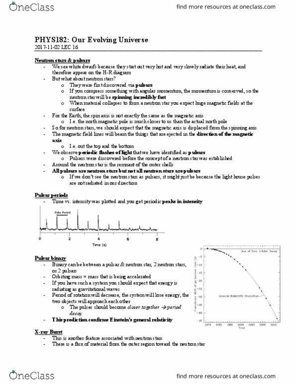 PHYS 182 Lecture Notes - Lecture 16: Electromagnetic Spectrum, Escape Velocity, Cosmic Distance Ladder thumbnail