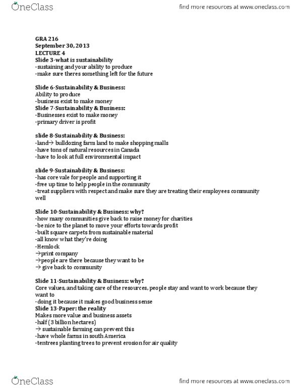 GRA 216 Lecture Notes - Lecture 5: Volatile Organic Compound, Water Metering, Sustainable Energy thumbnail