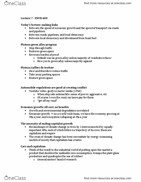 INDG 401 Lecture Notes - Lecture 7: Malleable Iron, General Motors, List Of Association Football Teams To Have Won Four Or More Trophies In One Season thumbnail