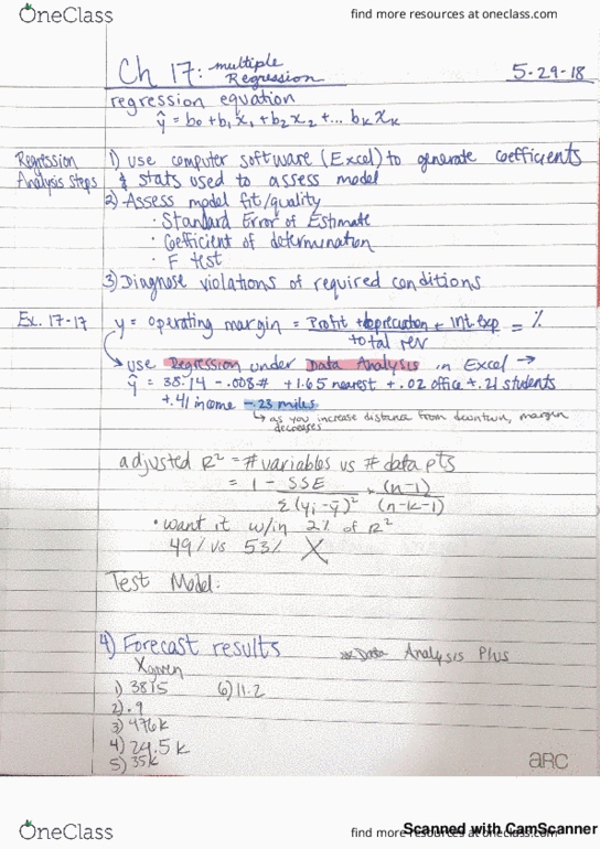 OMIS 41 Lecture 7: Ch 17- multiple regression thumbnail