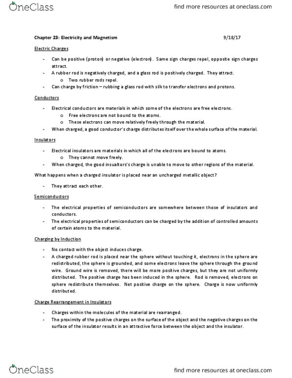 PHYS 012A Lecture Notes - Lecture 6: Surface Charge, Resultant Force, Stationary Point thumbnail