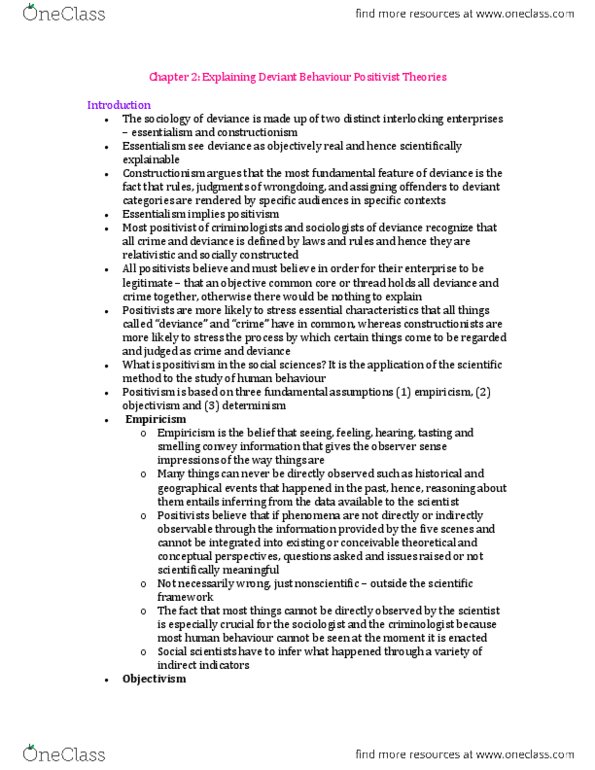 SOC 2070 Chapter 2: Chapter 2 Textbook Notes.docx thumbnail
