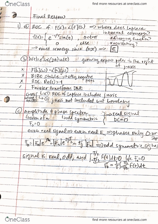 EL ENGR 102 Final: ee102 final review session - OneClass