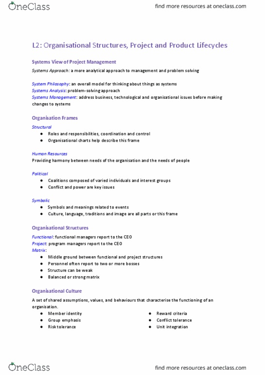 FIT2002 Lecture Notes - Lecture 2: Risk Aversion, Offshoring, Agile Software Development thumbnail