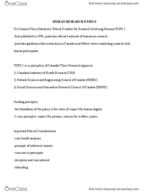 PS295 Lecture Notes - Lecture 10: Engineering Council, Natural Sciences And Engineering Research Council thumbnail