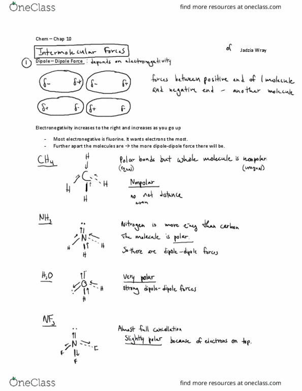 CHEM 004A Lecture Notes - Lecture 5: Fluorine, Electronegativity, Sodium Chloride thumbnail