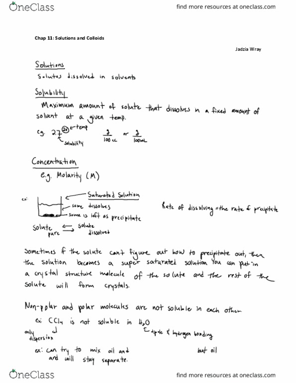 CHEM 004A Lecture 15: Chem - Chap 11 - Solutions and Colloids thumbnail