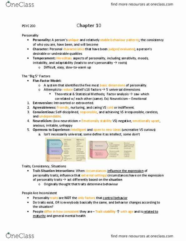 PSYC 200 Lecture Notes - Lecture 10: Neuroticism, Statistical Significance, Statistical Hypothesis Testing thumbnail