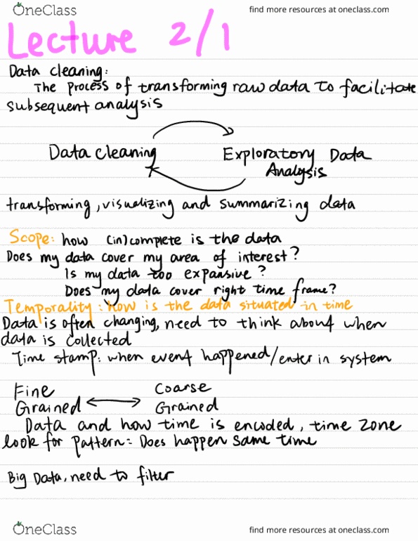 STAT 100 Lecture Notes - Lecture 5: Exploratory Data Analysis, Temporality, Coordinate Time thumbnail