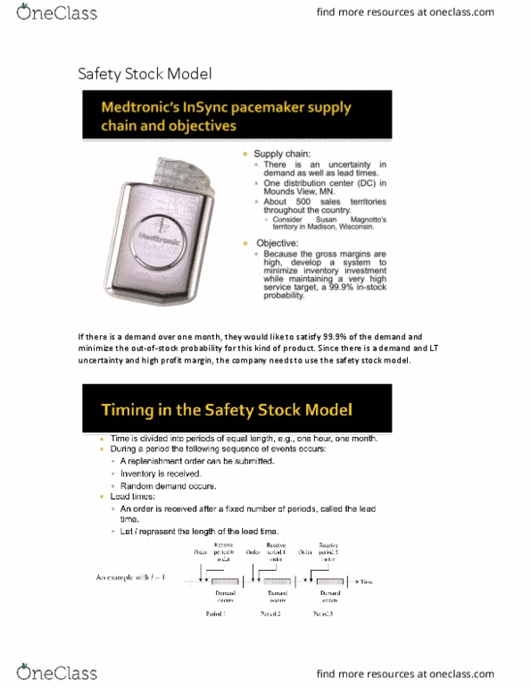 RELG 456 Lecture Notes - Lecture 7: Lead Time, Profit Margin, Standard Deviation thumbnail