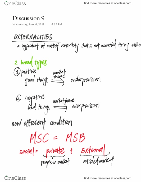 ECN 001A Lecture 9: Discussion 9- Externalities thumbnail