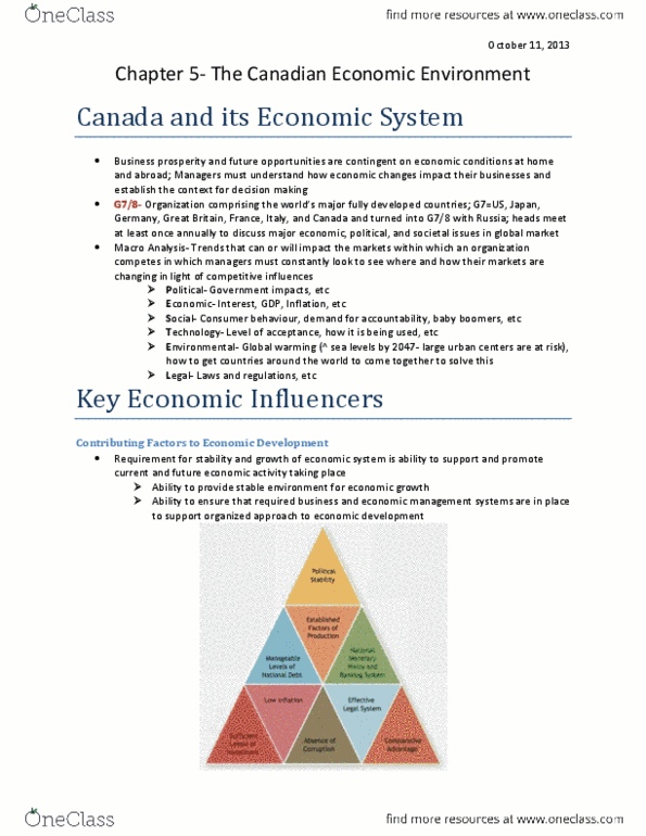 MGM101H5 Chapter 5: Chapter 5- The Canadian Economic Environment.docx thumbnail