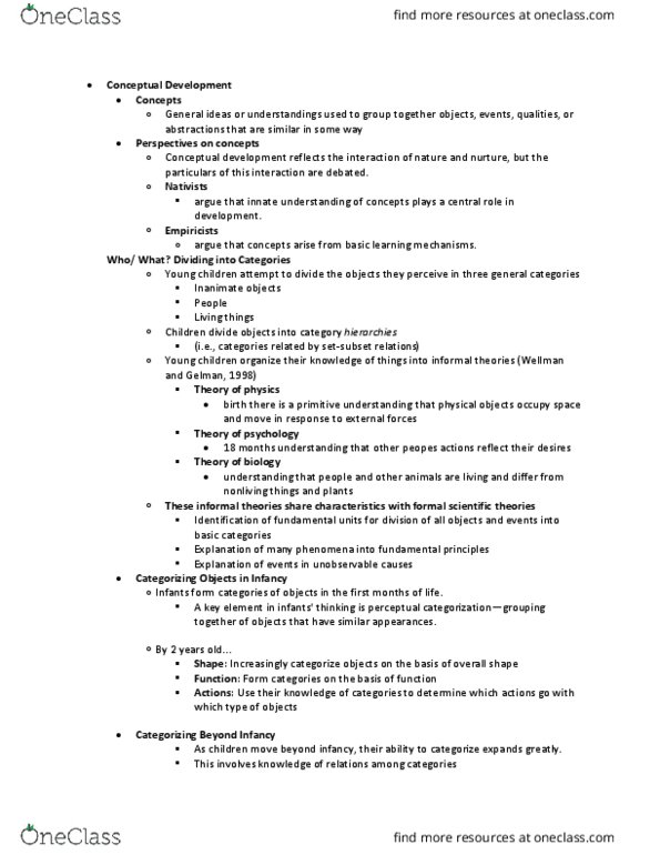 PSYC 335 Lecture Notes - Lecture 12: Joint Attention, Intersubjectivity thumbnail